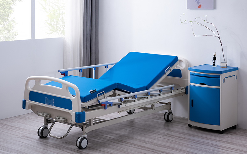 DZR-01-医疗垫-+-SFD-2201A-双摇护理床--02